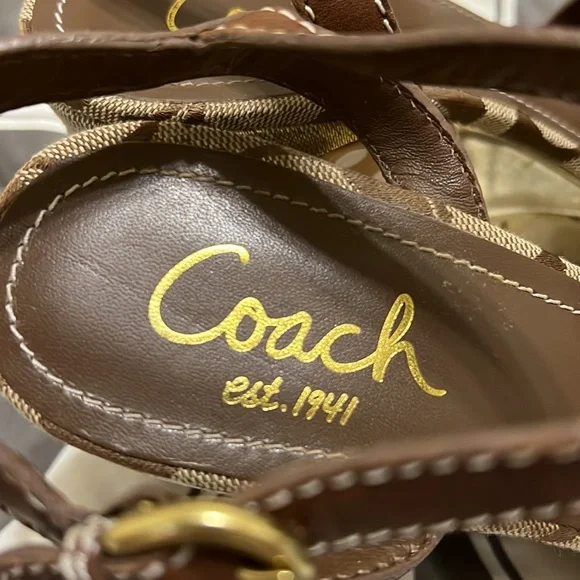 Coach Alina sandals size 8.5 - Picture 9 of 9